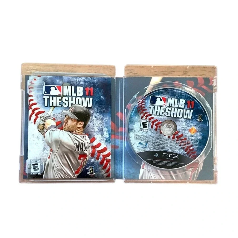 MLB 11 The Show Sony PlayStation 3 PS3 2011‎ Baseball Joe Mauer 3D Compatible